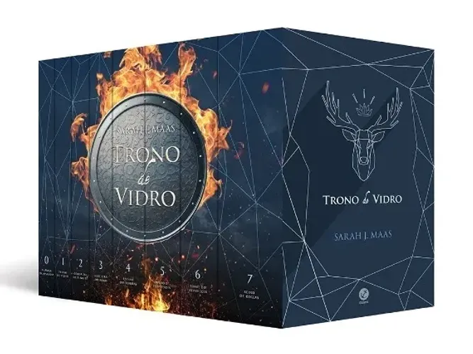 BOX DE LIVROS - TRONO DE VIDRO