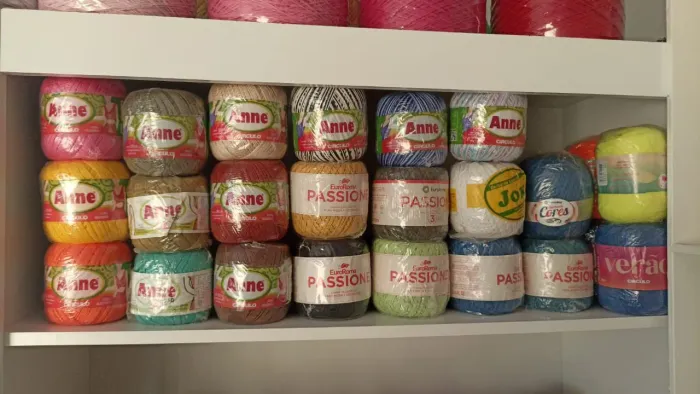 Desapego de linhas de croche