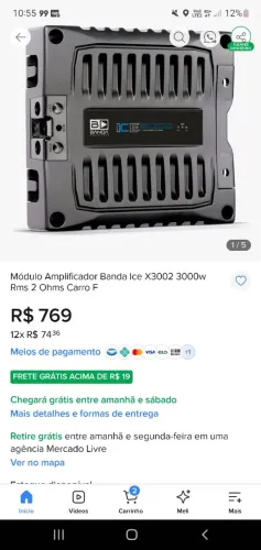 Banda ice 3k2 novinha nunca usada
