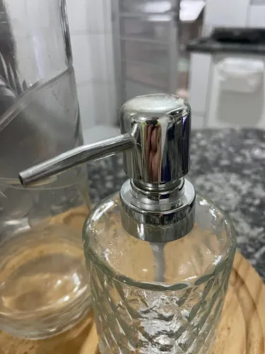 Kit vaso para flores e porta sabonete 