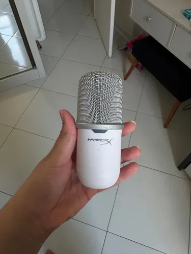 Microfone Solocast Hyperx Branco