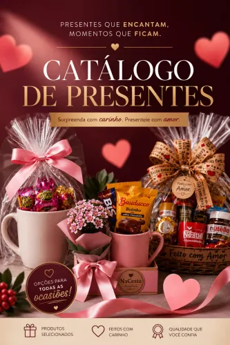 Cesta de café da manhã 
