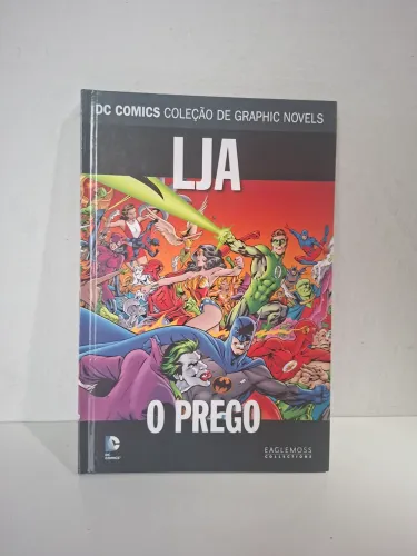 LJA: O Prego - DC Comics Coleção Graphic Novels Eaglemoss (Capa Dura)