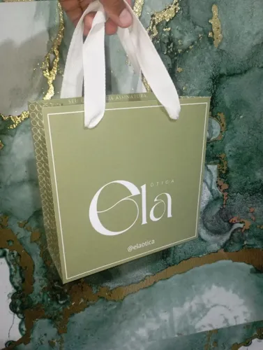 Sacolas personalizadas ótica e...