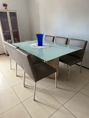Mesa de 6 lugares marmore 