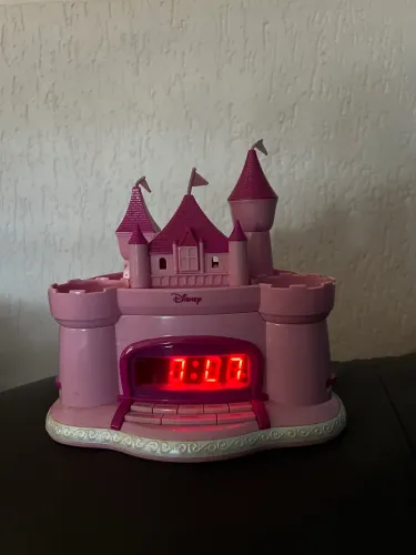 Rádio-Despertador Castelo Disney Original Princesas