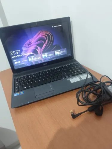 Notebook Acer Aspire i3 | 8GB RAM | SSD 240GB | Pronto para uso
