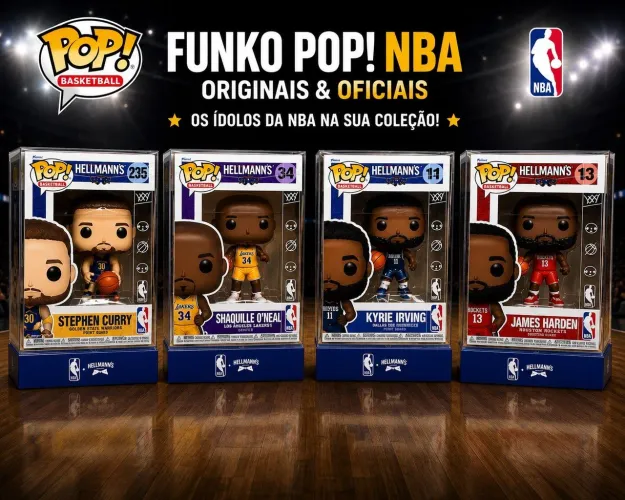 FUNKO POP ESTRELAS DO BASQUETE