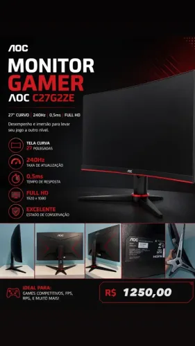 Monitor gamer