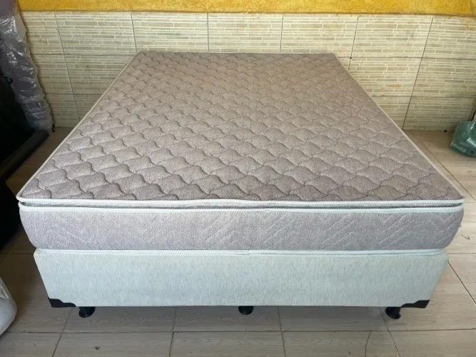 Cama Box Queen Size Minaspuma Celebrate Bamboo