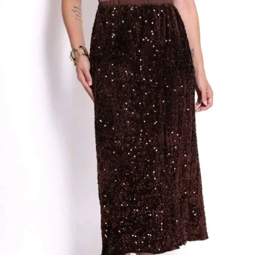 saia versátil e elegante para eventos. (saia nunca usada, serve de um TAM M a um G
