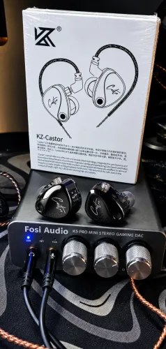 KZ Castor Versão Harman Target com Bass Up ?