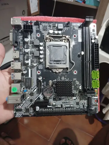 Placa mãe h61 inte 1155 nova