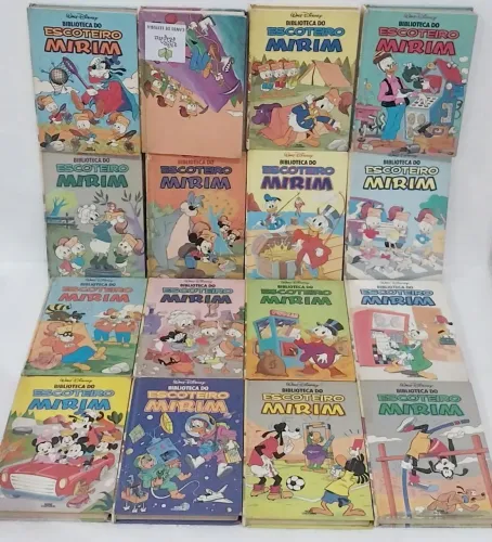 Coleção de livros Escoteiro Mirim 1985