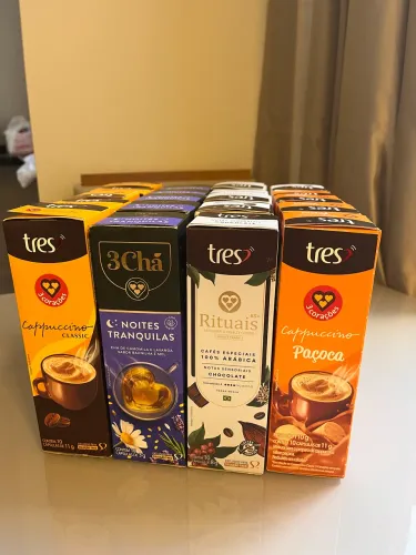 Cápsulas de Cafeteira Expresso 3 Corações
