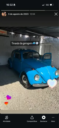 Volkswagen Fusca 1300 1972