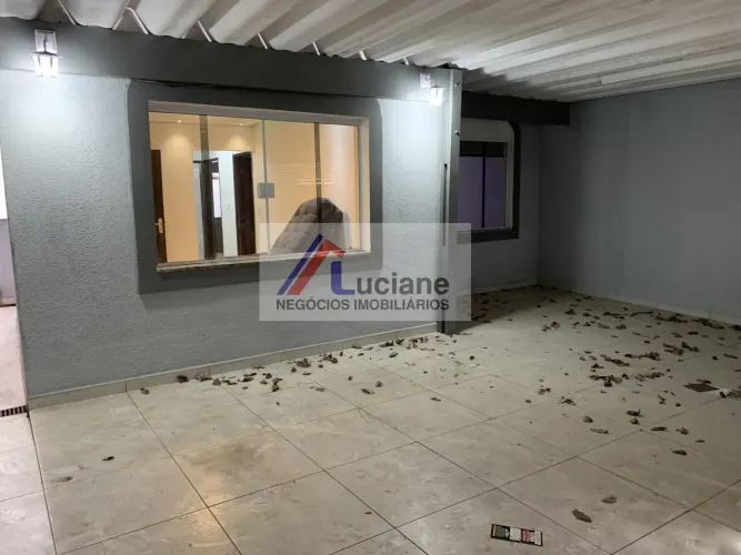 Casa para Locação em Santo André, Parque Oratório, 3 dormitórios, 2 banheiros, 2 vagas