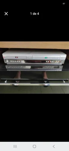 DVD LG 2 em 1