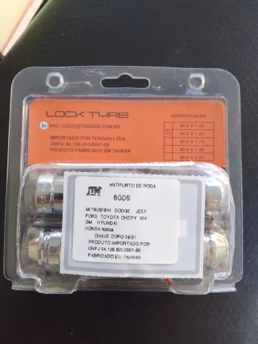 Vendo Kit Parafuso Antifurto 