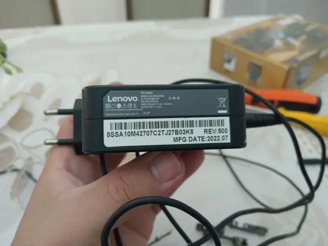 Carregador 20v notebook lenovo