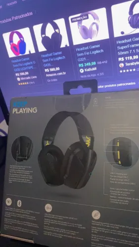 Headset gamer logitech