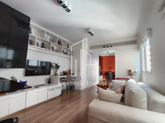 Apartamento à venda na Vila Olímpia, São Paulo-SP: 1 quarto, 1 suíte, 1 vaga - 40m² de con