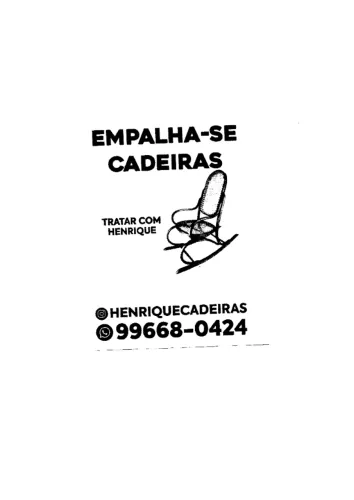 EMPALHA-SE CADEIRAS