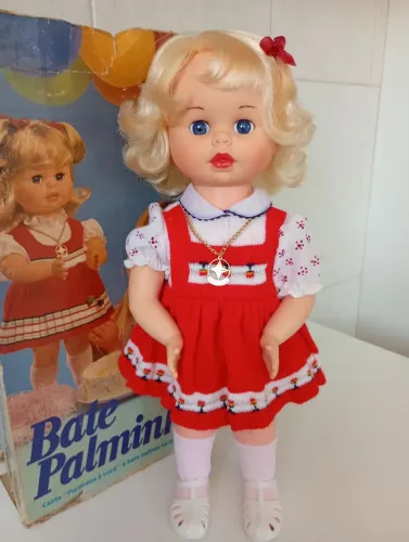 Boneca Bate Palminha 1985