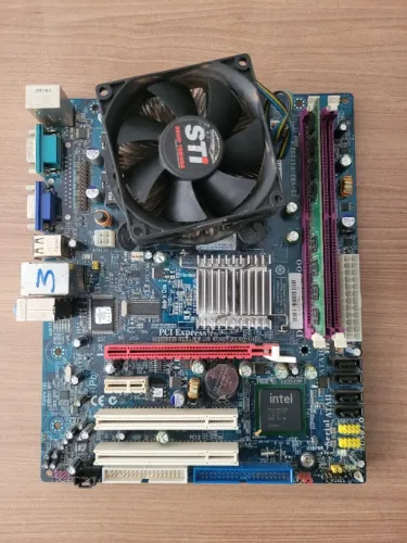 Kit Placa Mãe 775