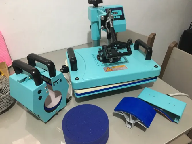 Prensa térmica sublimação 5 em 1 mecolour