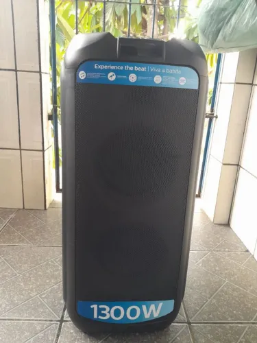 Caixa de som Philips 1300 w