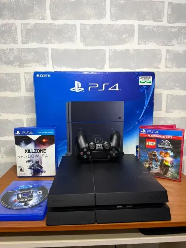 Playstation 4 com caixa vai com fifa 26 