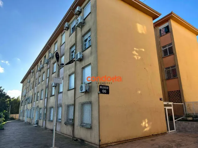 Apartamento com 1 dormitório para alugar, 36 m² por R$ 2.139,73/mês - Cristal - Porto Aleg