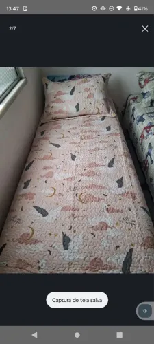 TROCO DUAS UNIBOX NOVAS COM KIT COLCHAS NOVAS 