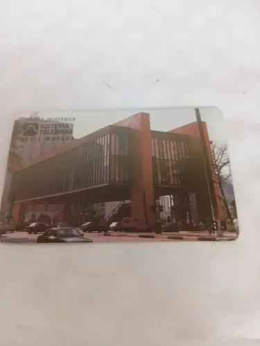 Cartão telefônico MASP raro
