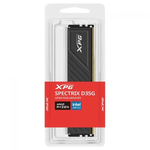 16Gb Memória DDR4 XPG Spectrix D35G, RGB, 2x8GB, 3200MHz, Black