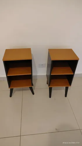 Conjunto de criado mudo 2 unidades