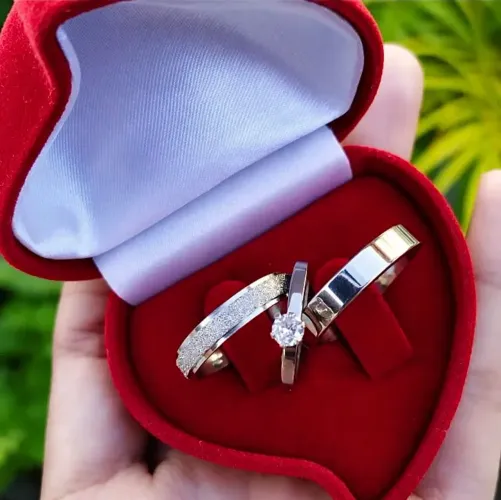 Alianças para Compromisso, Pedido de Namoro, Pedido de Noivado, Pedido de Casamento, etc