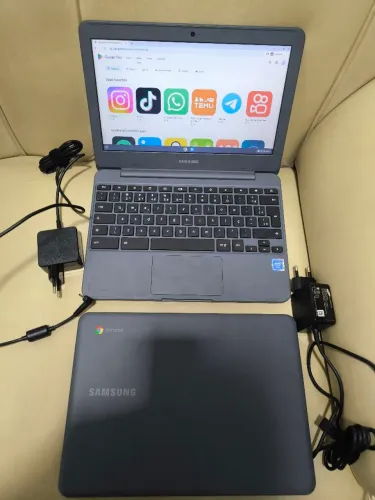 Cromebook Samsung bateria de longa duração 10 horas 