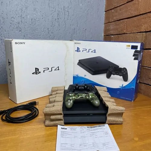 Ps4 slim 1T completo