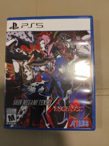 Shin megami tensei V: vengeance ps5 mídia fisica