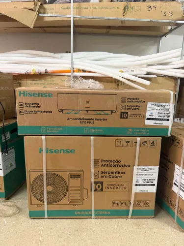Ar-condicionado HISENSE 9.000 mil BTUS INVERT