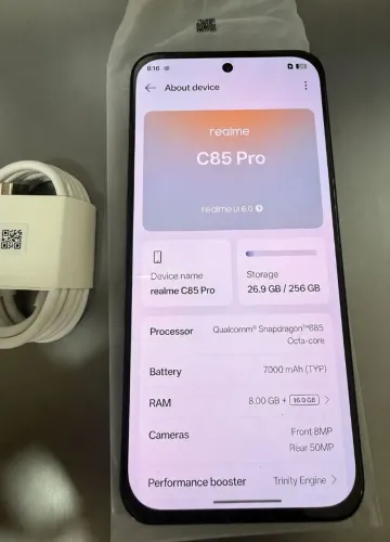 Realme c85 pro semi novo