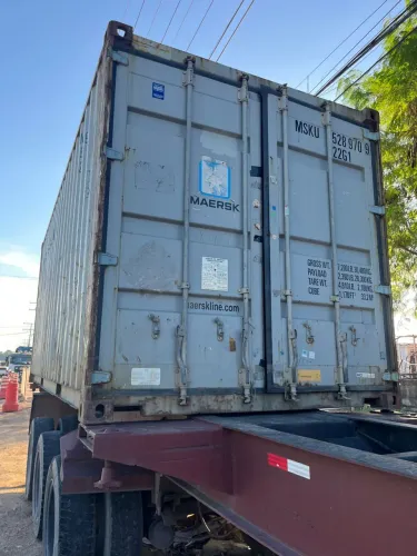 Container 20 pés usado - 6 metros 