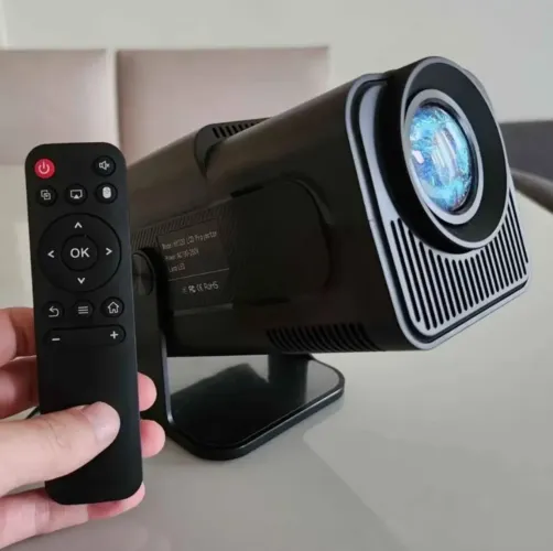 Projetor Smart Com Wi-Fi, Bluetooth E Espelhamento
