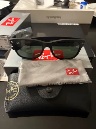 Óculos Rayban New Wayfarer Preto Fosco NOVO