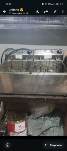Vendo fritadeira 5 litros duas cuba