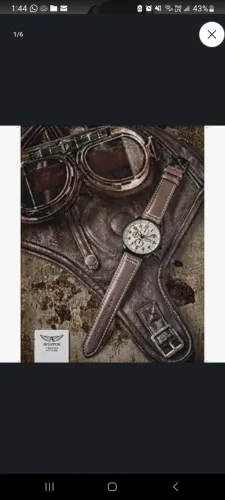 PARA COLECIONADOR (Relogio russo Aviator)