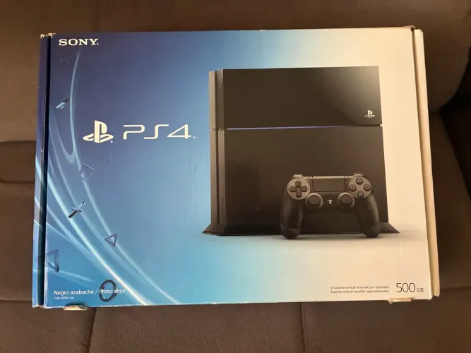 PS4 Com 3 Controles + 9 Jogos Para Venda