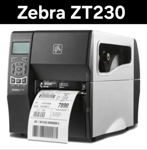 Impressora Zebra ZT230 VEJA FOTOS Etiquetas Etiquetadora Excelente Estado